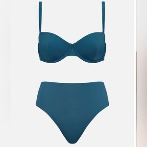 The High Waist and Balconette CUUP swim set bundle size 8 & size 4